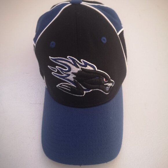 Authentic Zephyr Saint John Sea Dogs Black & Blue Zephyr Fit Baseball Hat - Picture 1 of 7